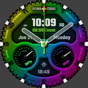Pride Rainbow Color Watch VS13 screenshot 5