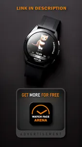 Cat Animal Watch Face VS43 screenshot 1