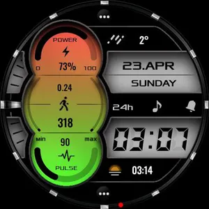 VVA13 Digital Watchface screenshot 13