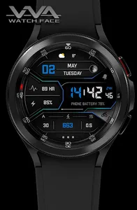 VVA17 Digital Watchface screenshot 1