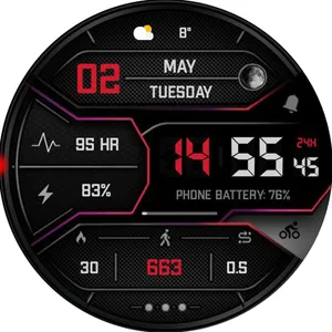 VVA17 Digital Watchface screenshot 14