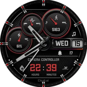 VVA73 Hybrid Watch face screenshot 12