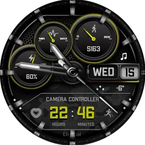 VVA73 Hybrid Watch face screenshot 13