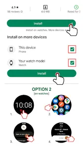Watch4 IV Classic - Watch face screenshot 2