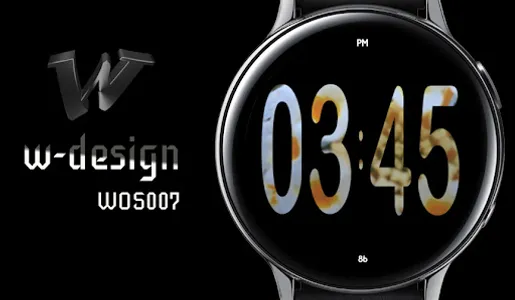 W-Design WOS007 - Watch Face screenshot 0