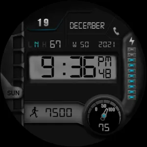 W-Design WOS052 - Watch Face screenshot 7