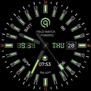 24h Analog Field Watch Wear OS screenshot 31