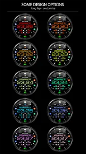 WFP 237 Digital watch face screenshot 2