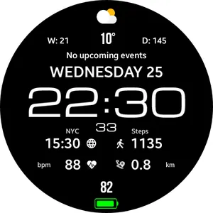 WFP 237 Digital watch face screenshot 28