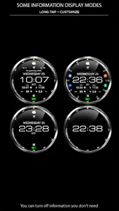 WFP 237 Digital watch face screenshot 8