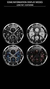 WFP 303 Modern watch face screenshot 15