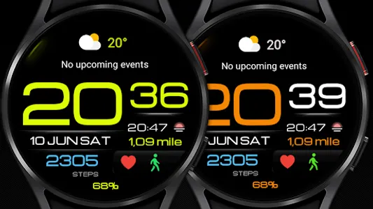 WIN 038  Digital watch face screenshot 17