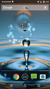 Finger Touch Water Droplet screenshot 1