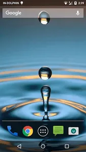 Finger Touch Water Droplet screenshot 2