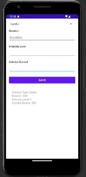 Fitness Diary + screenshot 1