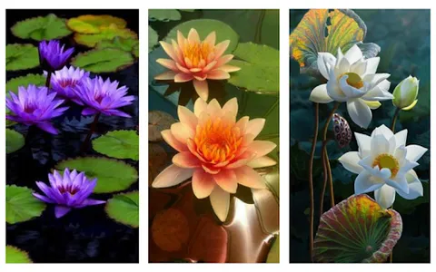 Water Lily Wallpaper screenshot 3