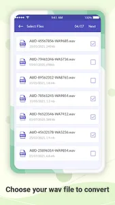 WAV to MP3 Audio Converter screenshot 1