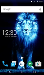 Neon Lion Animated Keyboard +  screenshot 5