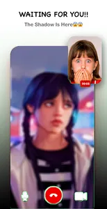 Wednesday: Chat Video & Addams screenshot 1