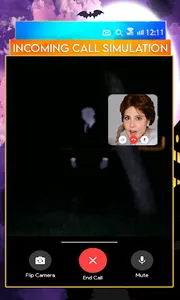 Fake Call Slender-Man & Video screenshot 3