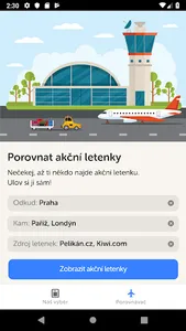 Akční letenky screenshot 3