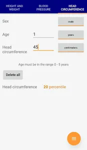 Growth charts India screenshot 0