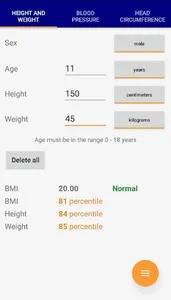 Growth charts India screenshot 1