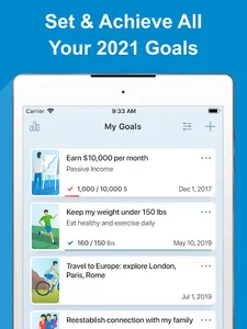 Goal Setting Tracker Planner screenshot 14
