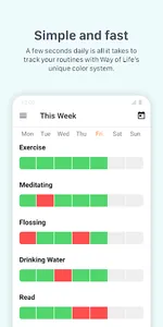 Way of Life: habit tracker screenshot 1