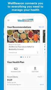 WellBeacon screenshot 0