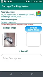 Garbage Tracking System screenshot 2