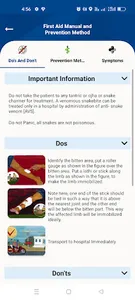 Snakebite Prevention & Rescue screenshot 2
