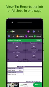 TipSee Tip Tracker App screenshot 3