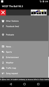WCEF The Bull 98.3 screenshot 1