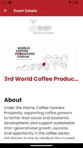 World Coffee Producer Forum screenshot 2