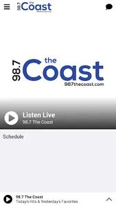 98.7 The Coast WCZT-FM screenshot 0