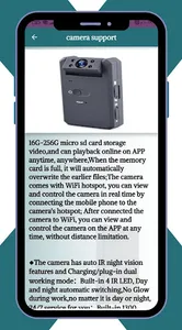 Wd6 Hot Wifi Mini Camera guide screenshot 1