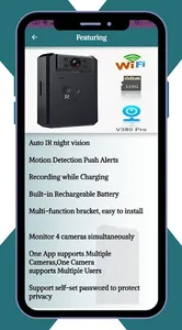 Wd6 Hot Wifi Mini Camera guide screenshot 2