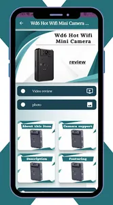 Wd6 Hot Wifi Mini Camera guide screenshot 5