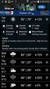 WDTN Weather screenshot 2