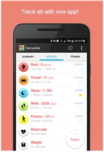 Fitness Tracker & Sleep Tracke screenshot 1