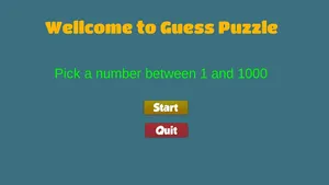 Number Guess Puzzle screenshot 0