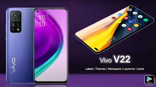 Vivo V22 Launcher & Wallpaper screenshot 0