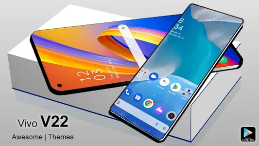 Vivo V22 Launcher & Wallpaper screenshot 1