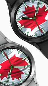 Canada Flag Watch Face screenshot 0