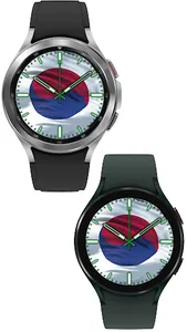 Korea Flag Watch Face screenshot 1