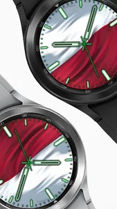 Poland Flag Watch Face screenshot 0