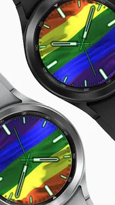 Pride Flag Watch Face screenshot 0