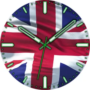 UK Flag Watch Face screenshot 4