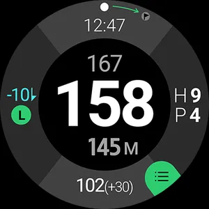 Golfnavi for GalaxyWatch screenshot 2